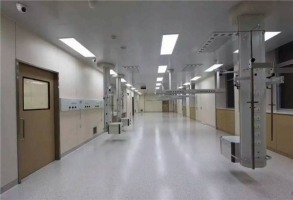 重庆某医院铺设PVC地板